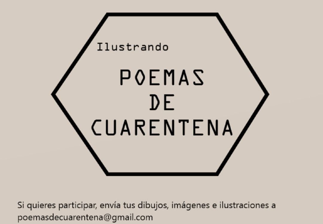 Poemas de cuarentena, a la busca de ilustradores