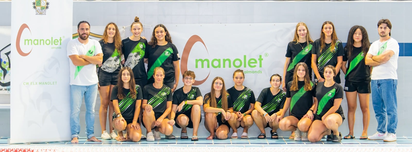 El Club Waterpolo Elx Manolet que compite en 1ª Nacional femenina