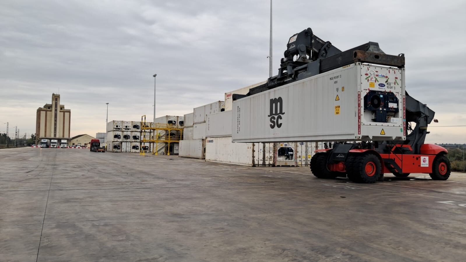 Nueva terminal intermodal de mercancías literaTIM en Tamarite de Litera
