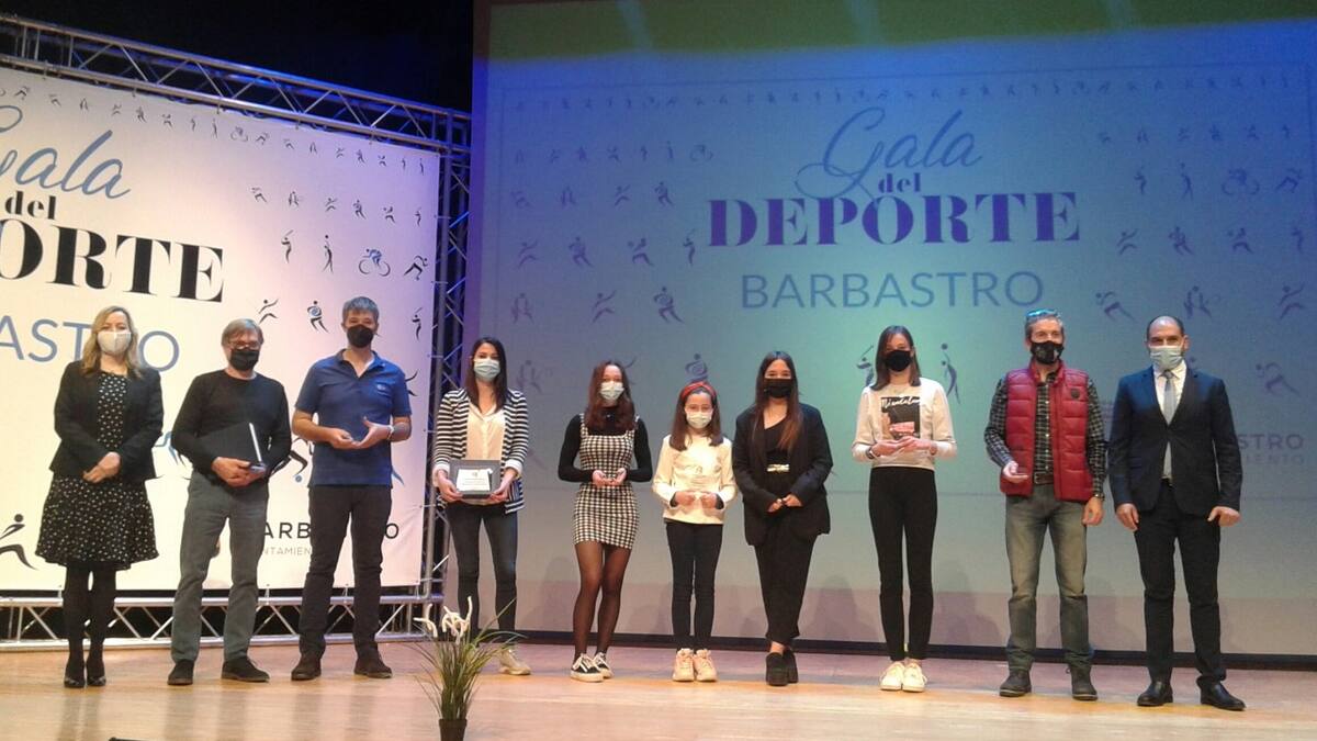 La gala del deporte barbastrense clausura el encuentro Deporte y Formación