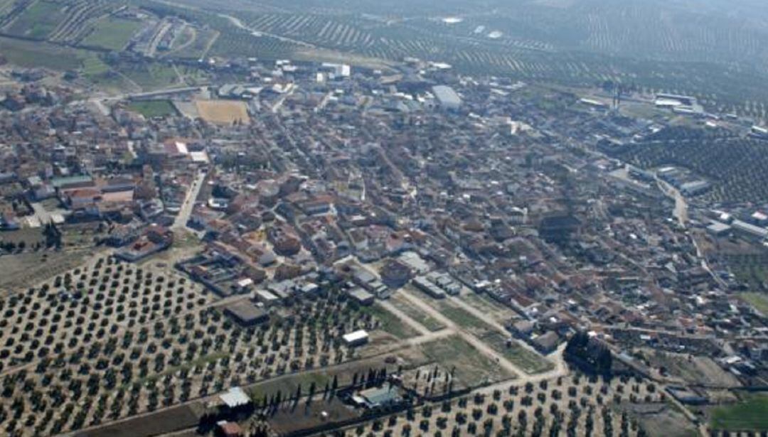 Foto aérea de Begíjar.