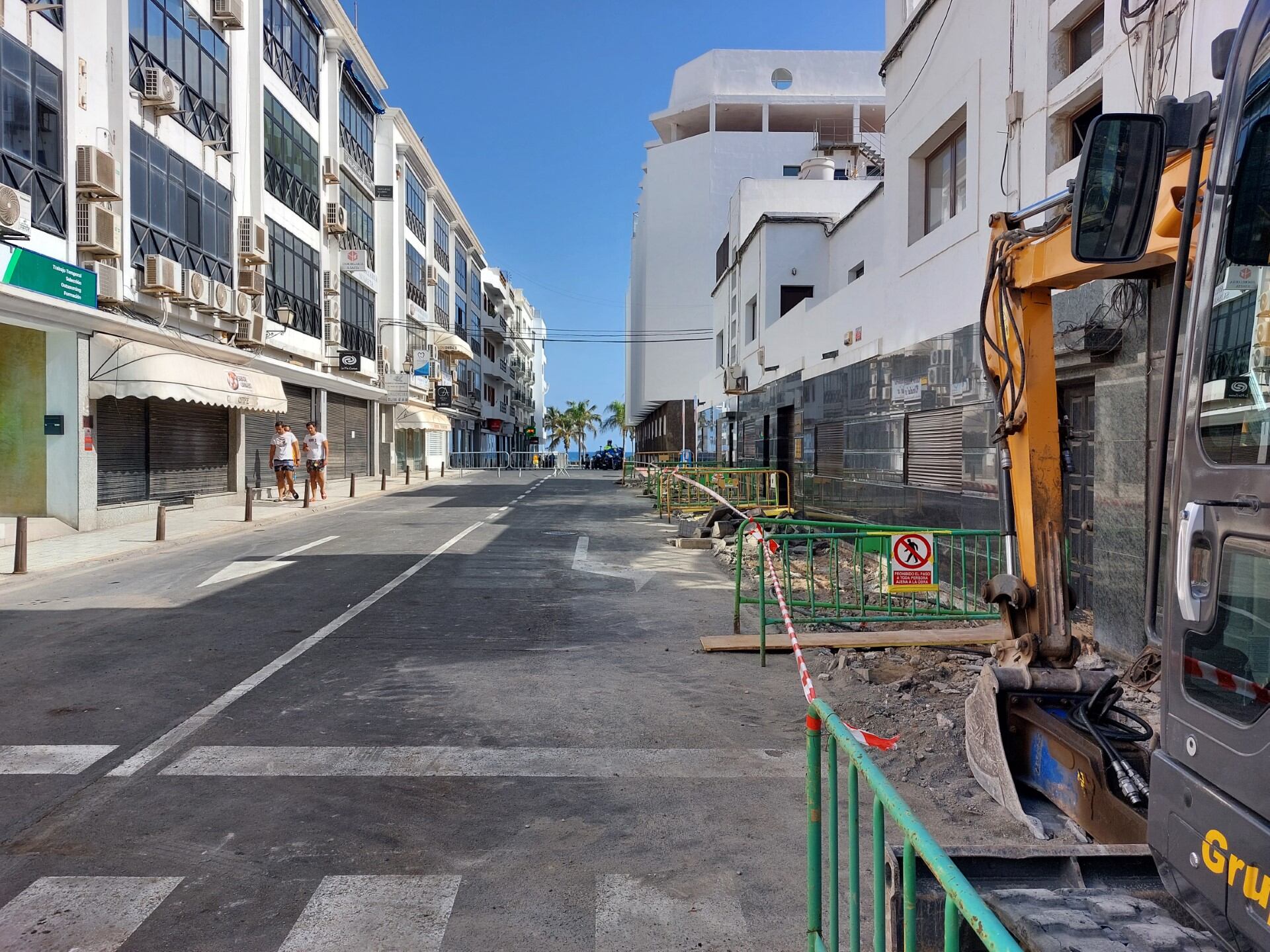 Calle Valls de la Torres en Arrecife.