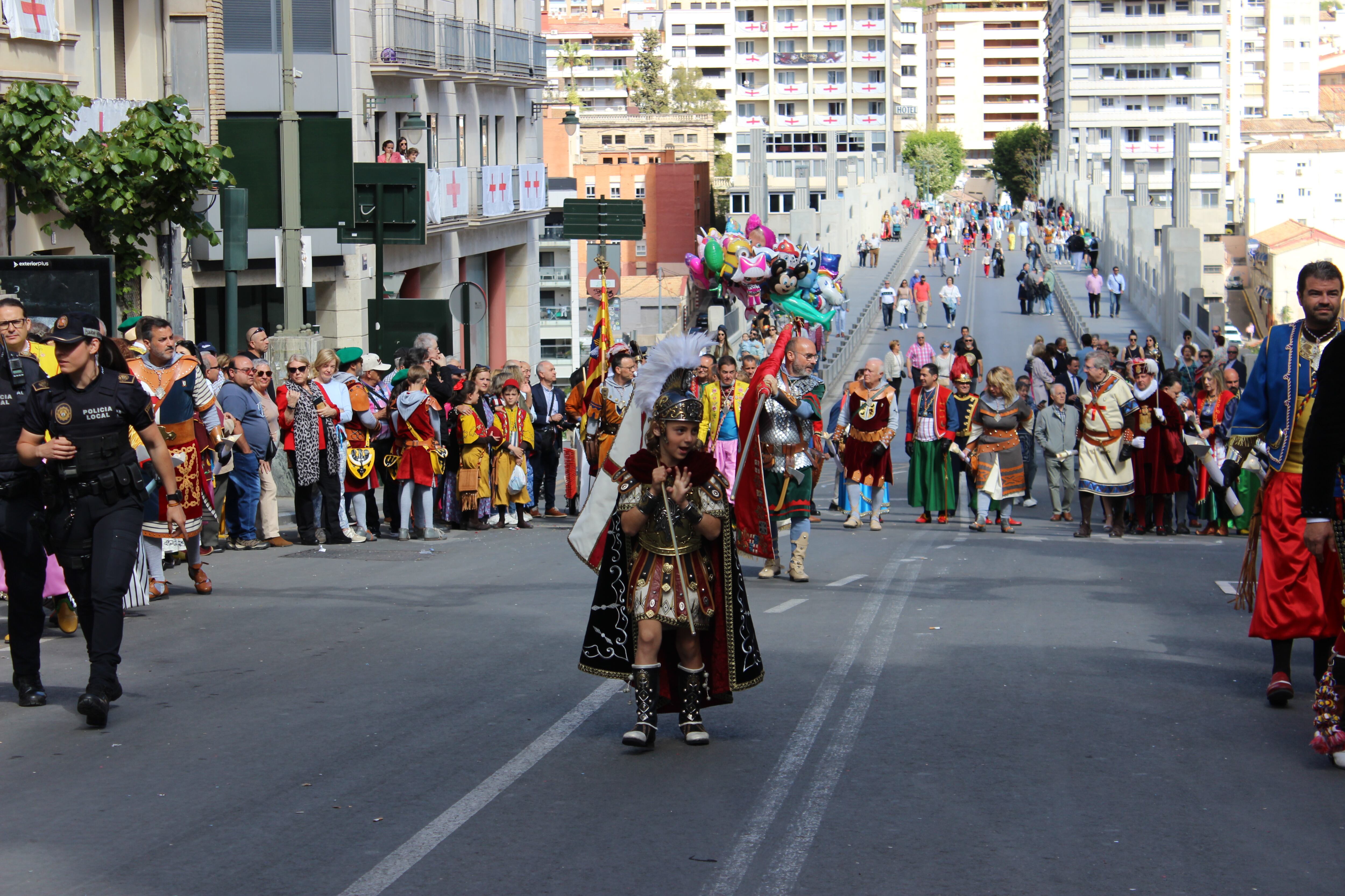 Procesión de la Relíquia del día de San Jorge en Alcoy