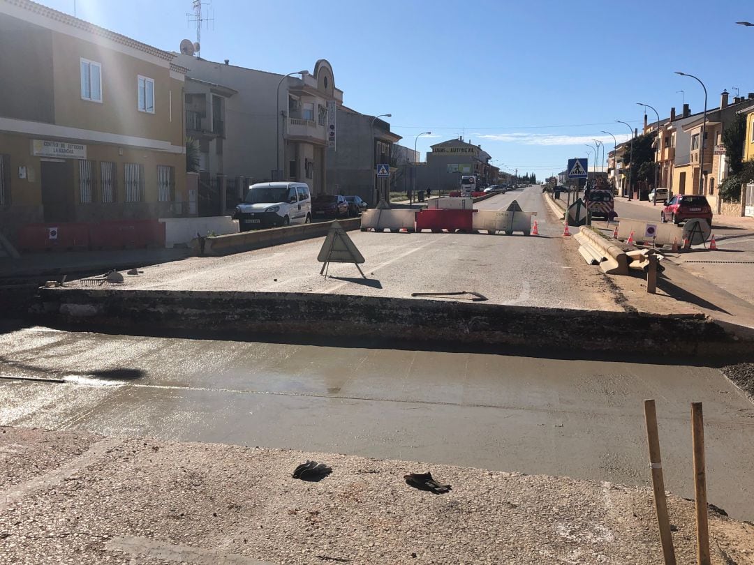 Obras en la CM 3114. Motilla del Palancar