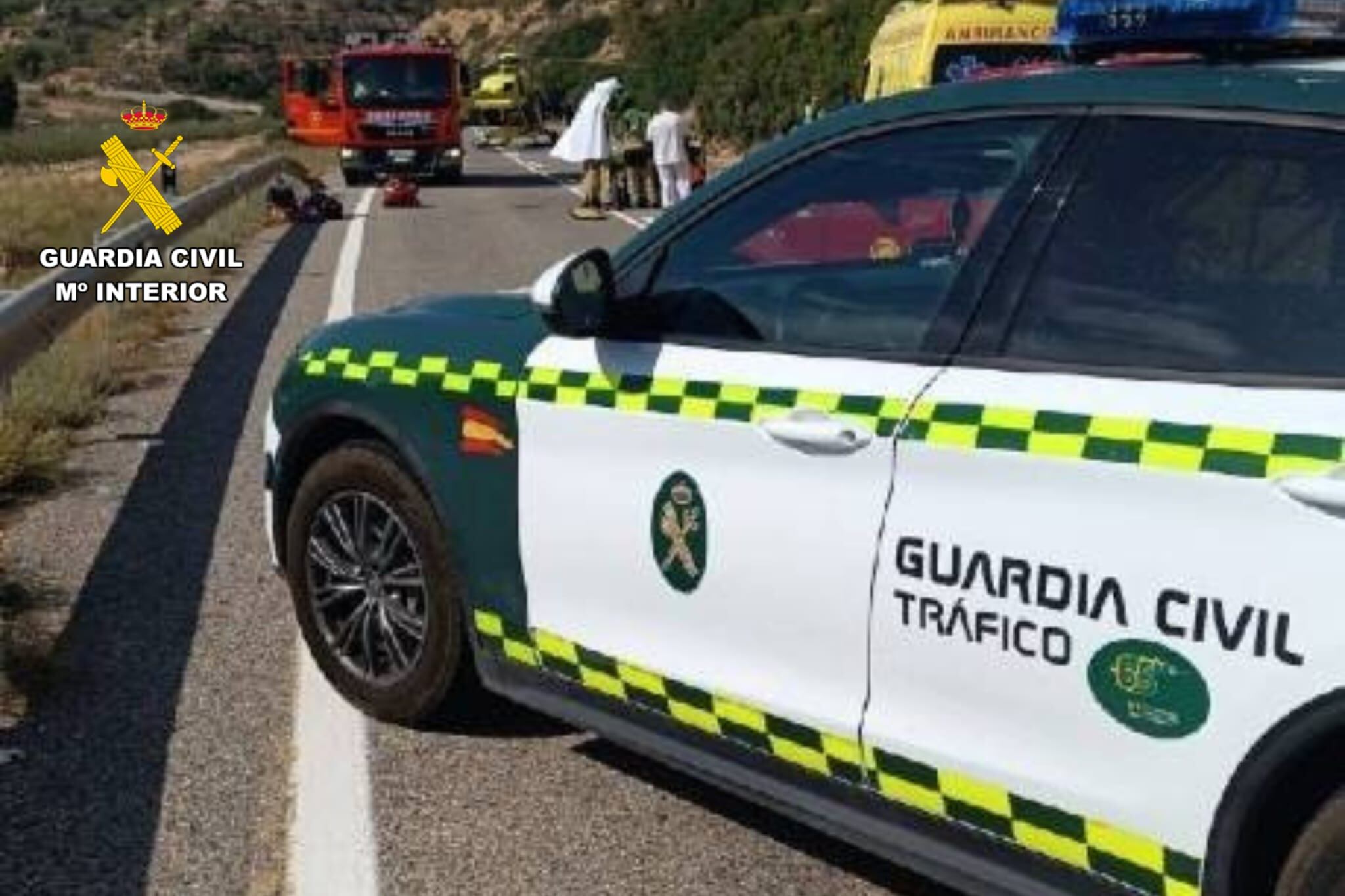 Accidente ocurrido en Mequinenza