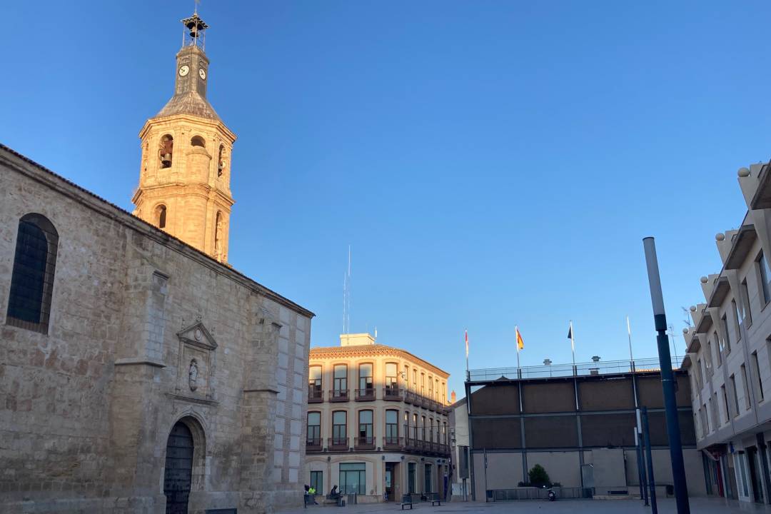Imagen de archivo de la Plaza de la Constitución de Valdepeñas (Ciudad Real) 