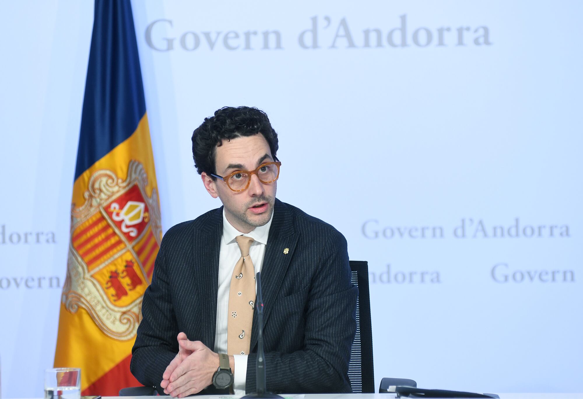 El ministre Portaveu, Guillem Casal