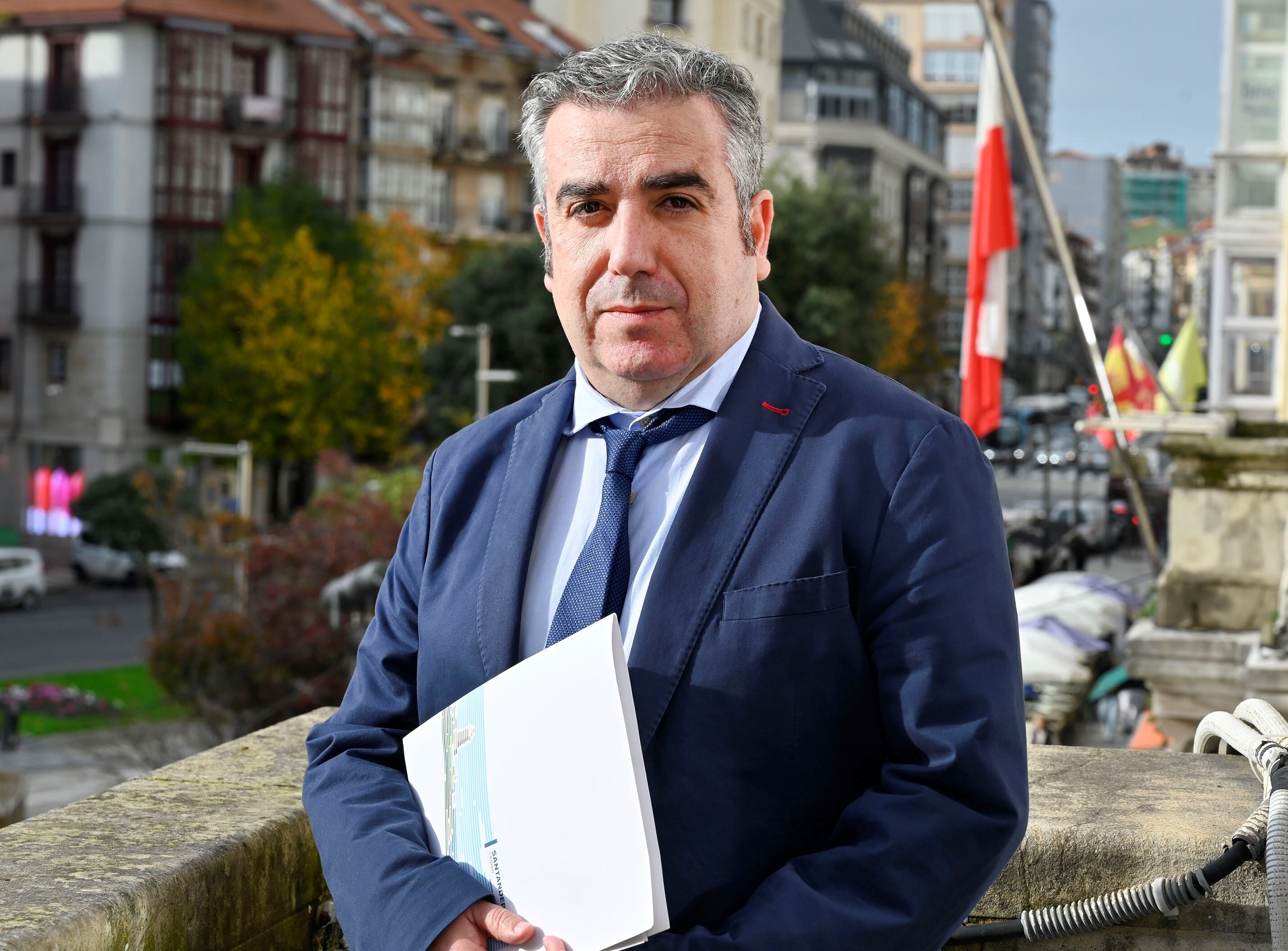 Agustín Navarro, concejal de fomento de Santander.