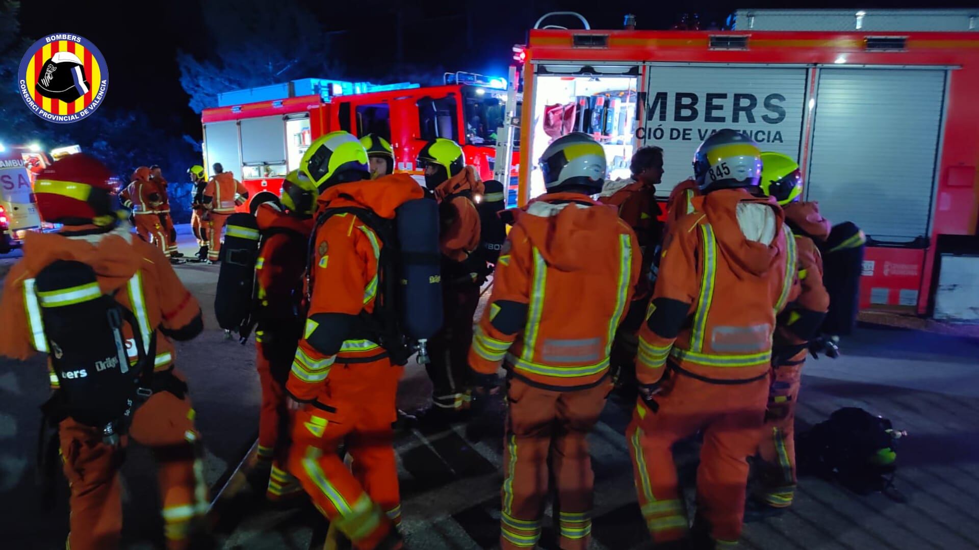 Incendio en una residencia de personas dependientes en Ador (València)