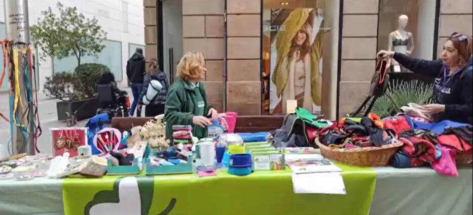 Mercadillo de Arconatura en el Pasaje del Comercio de Linares