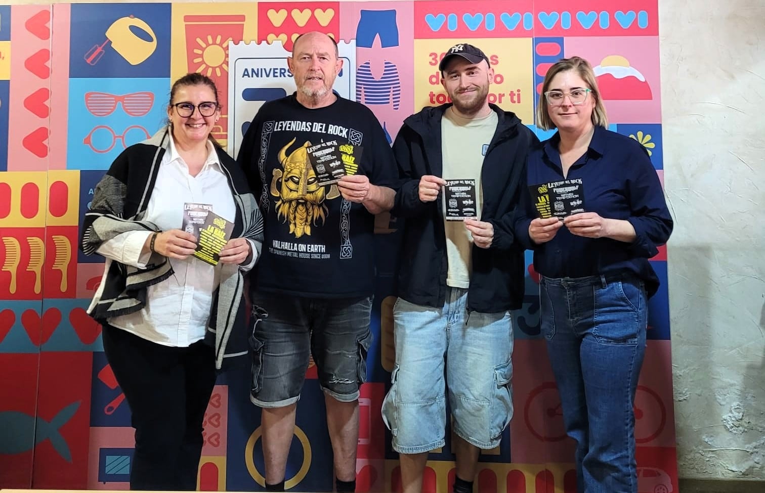 El comercio local, con los festivales de música