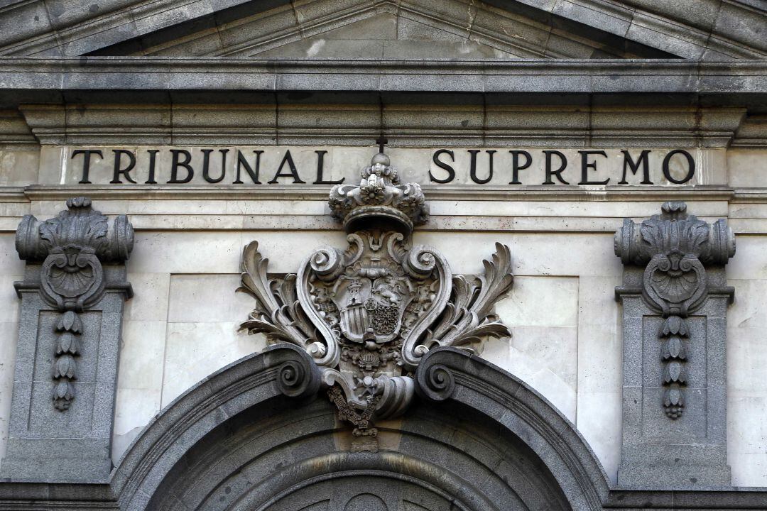 La fachada del Tribunal Supremo, en Madrid