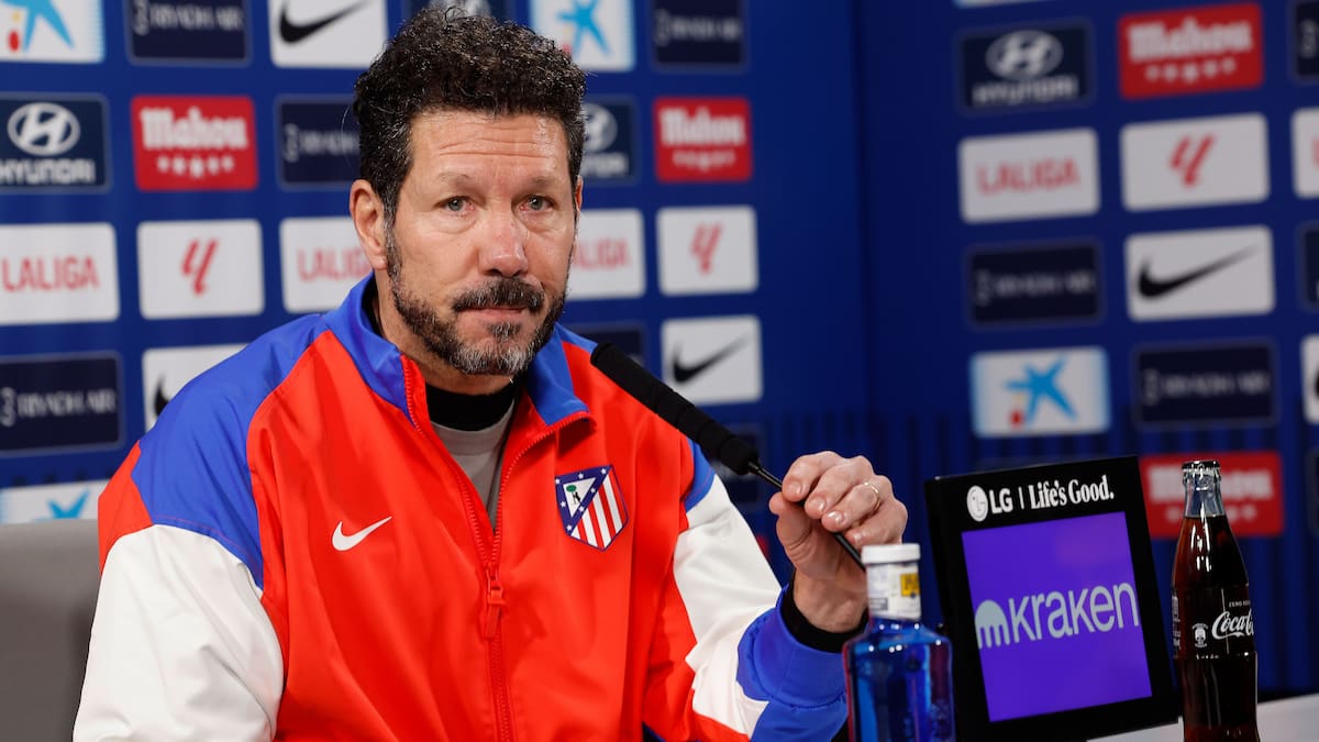 “El Barcelona es el equipo que mejor juega de LaLiga”: Simeone elogia a su rival en las semifinales de Copa del Rey