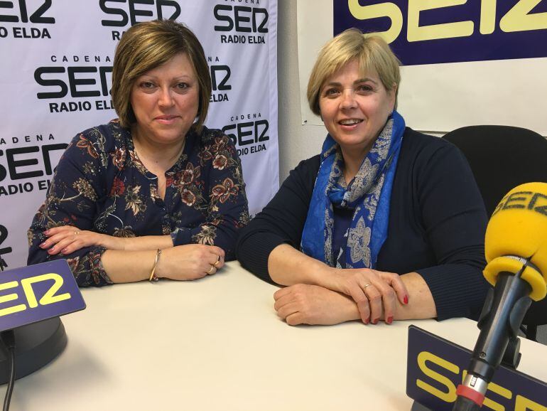Cristiana y Mora de Plata en Radio Elda Cadena SER