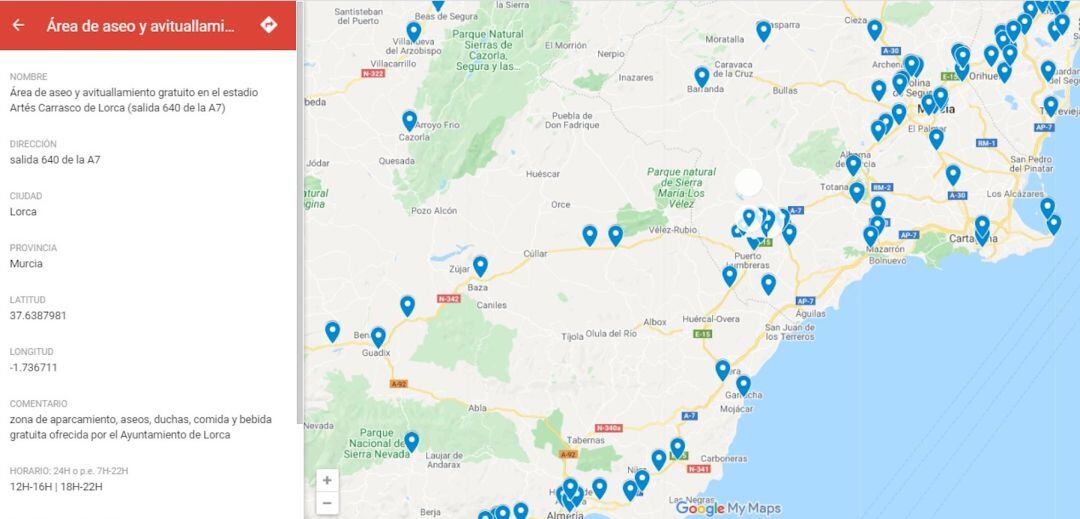 Mapa de geolocalización