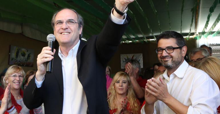 Ángel Gabilondo, portavoz PSOE Asamblea de Madrid en un acto en Alcobendas