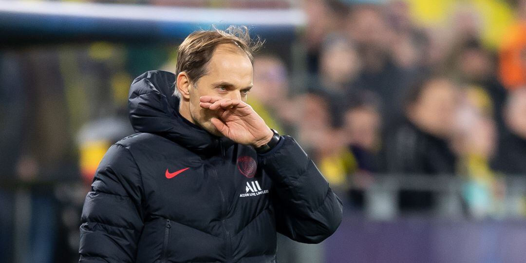 Thomas Tuchel, durante el partido ante el Dortmund del pasado martes