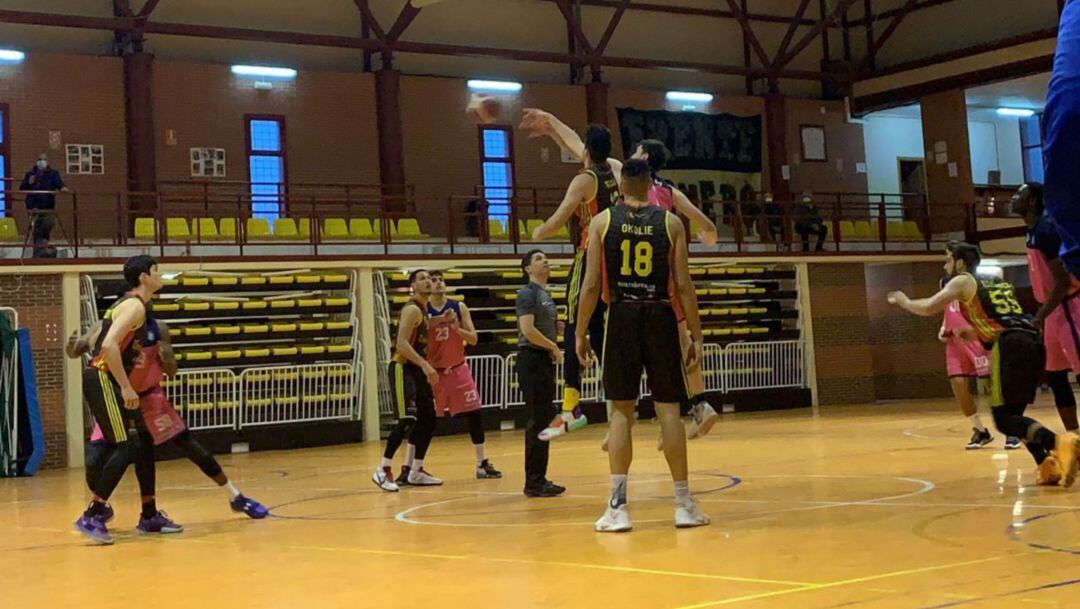 Imagen partido ante el Peñarroya