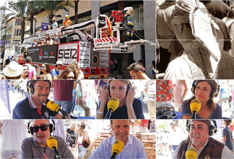 Los sonidos y las imágenes de la séptima edición del especial Fogueres de Sant Joan 2018 desde la Plaza de los Luceros