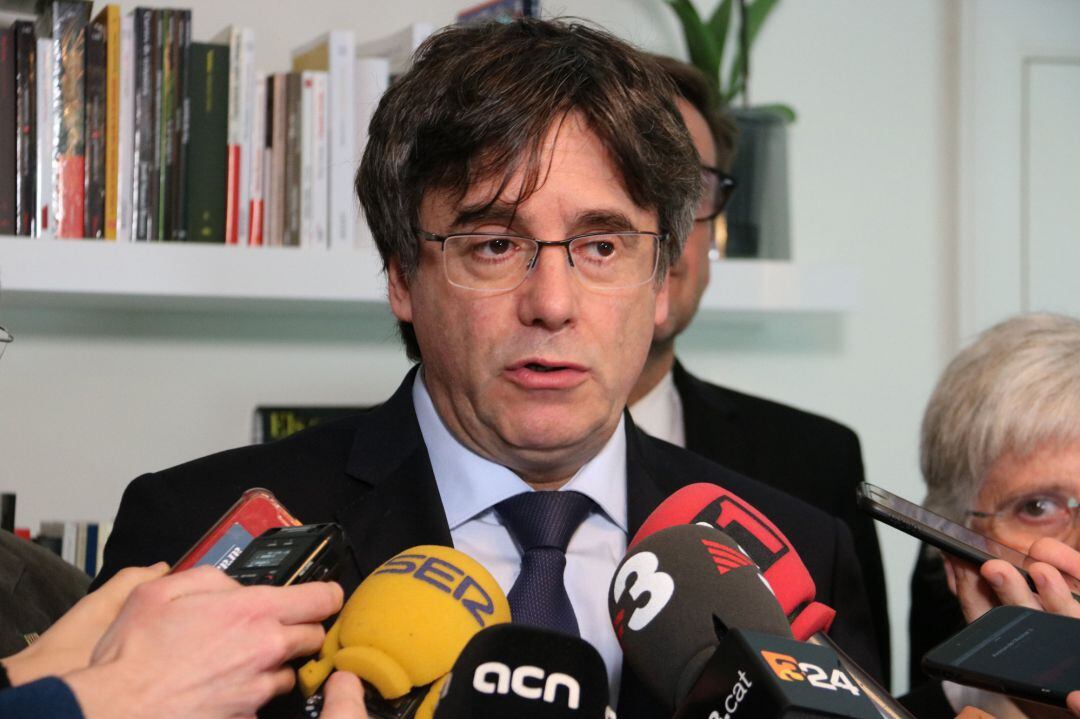 El expresident catalán Carles Puigdemont.