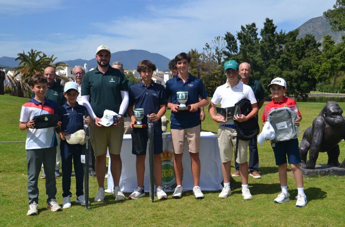 Victoria de los jóves jugadores Iñaki y Eduardo del Gudalhorce Golf en el campeonato de Andalucía