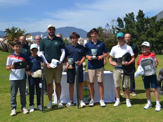 Victoria de los jóves jugadores Iñaki y Eduardo del Gudalhorce Golf en el campeonato de Andalucía