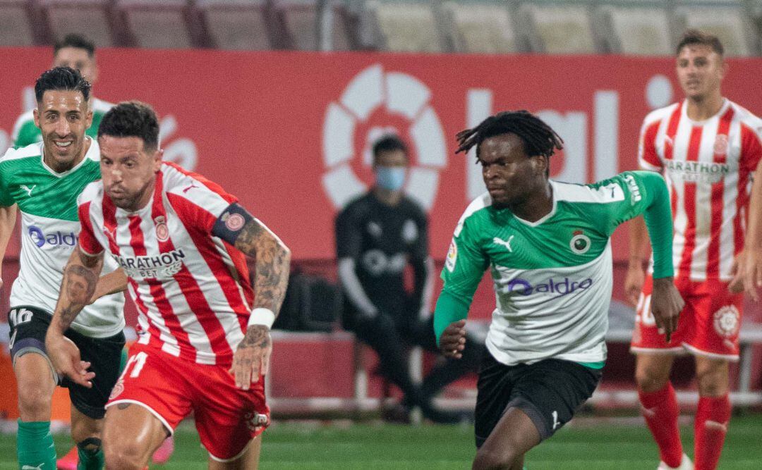 Aday, en una acció de l&#039;últim partit.