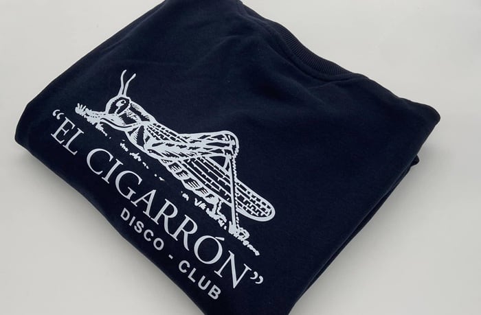 Modelo de camiseta de la antigua discoteca 'El Cigarrón'