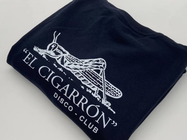 Modelo de camiseta de la antigua discoteca 'El Cigarrón'