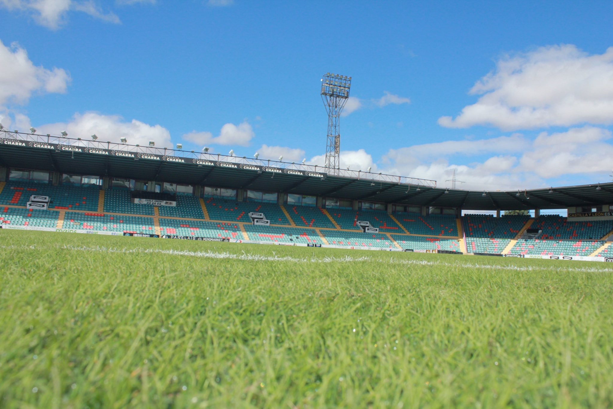 Estadio Helmántico de Salamanca, hace unos días/Salamanca CF UDS