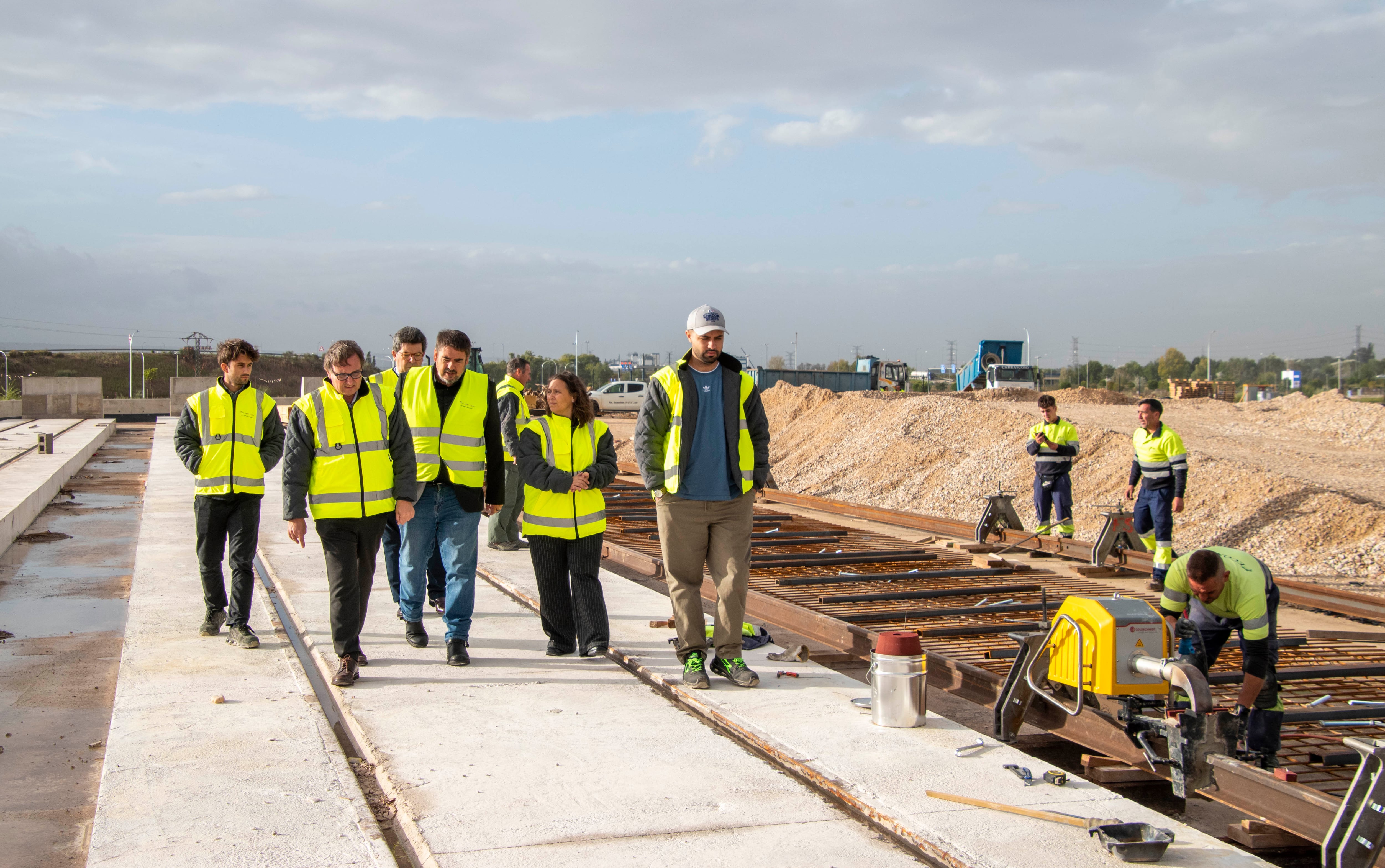 Visita obras Estación Intermodal