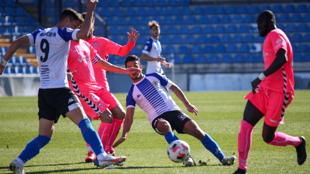 Javi Pérez y Buenacasa, ante el Alcoyano