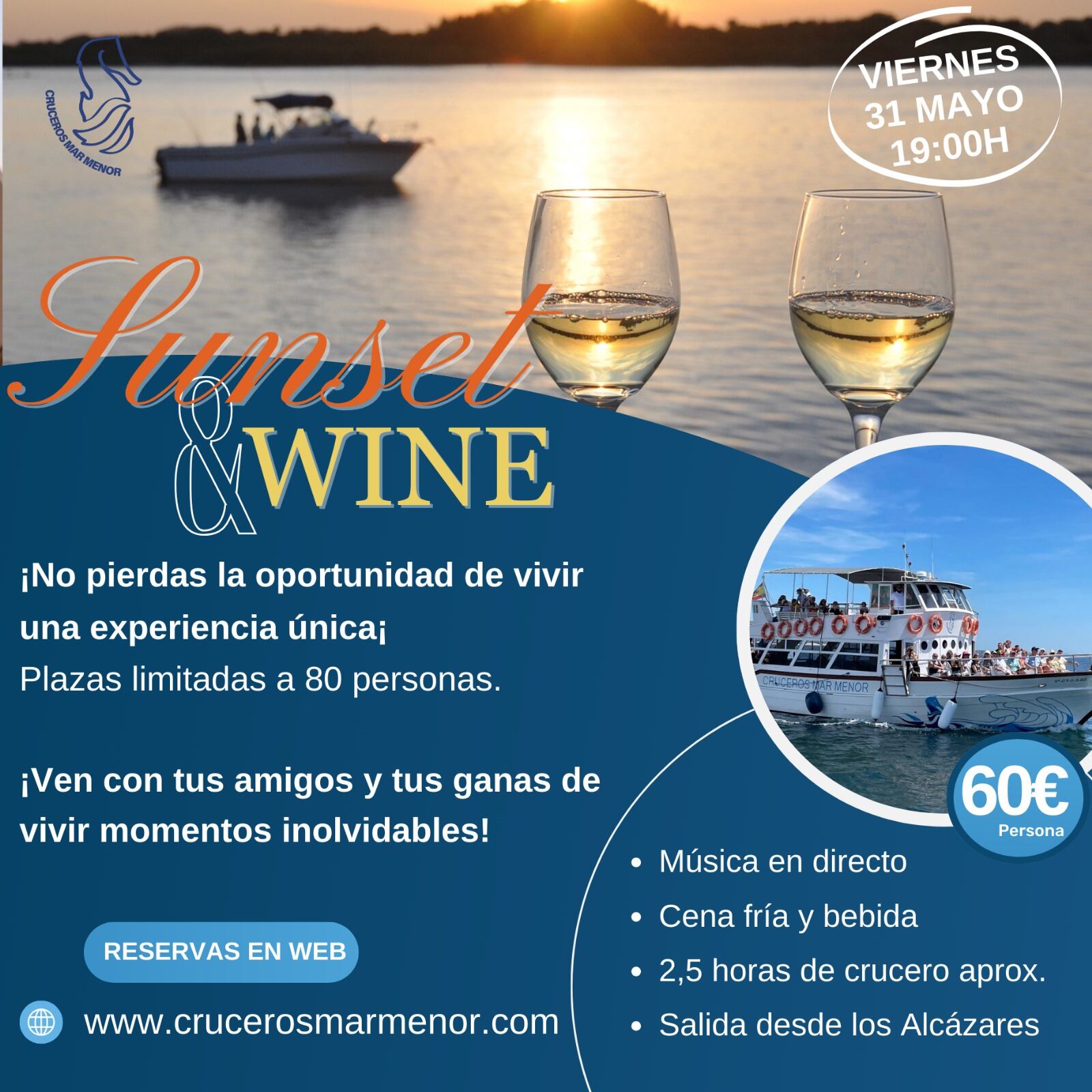 Experiencia Sunset&Wine