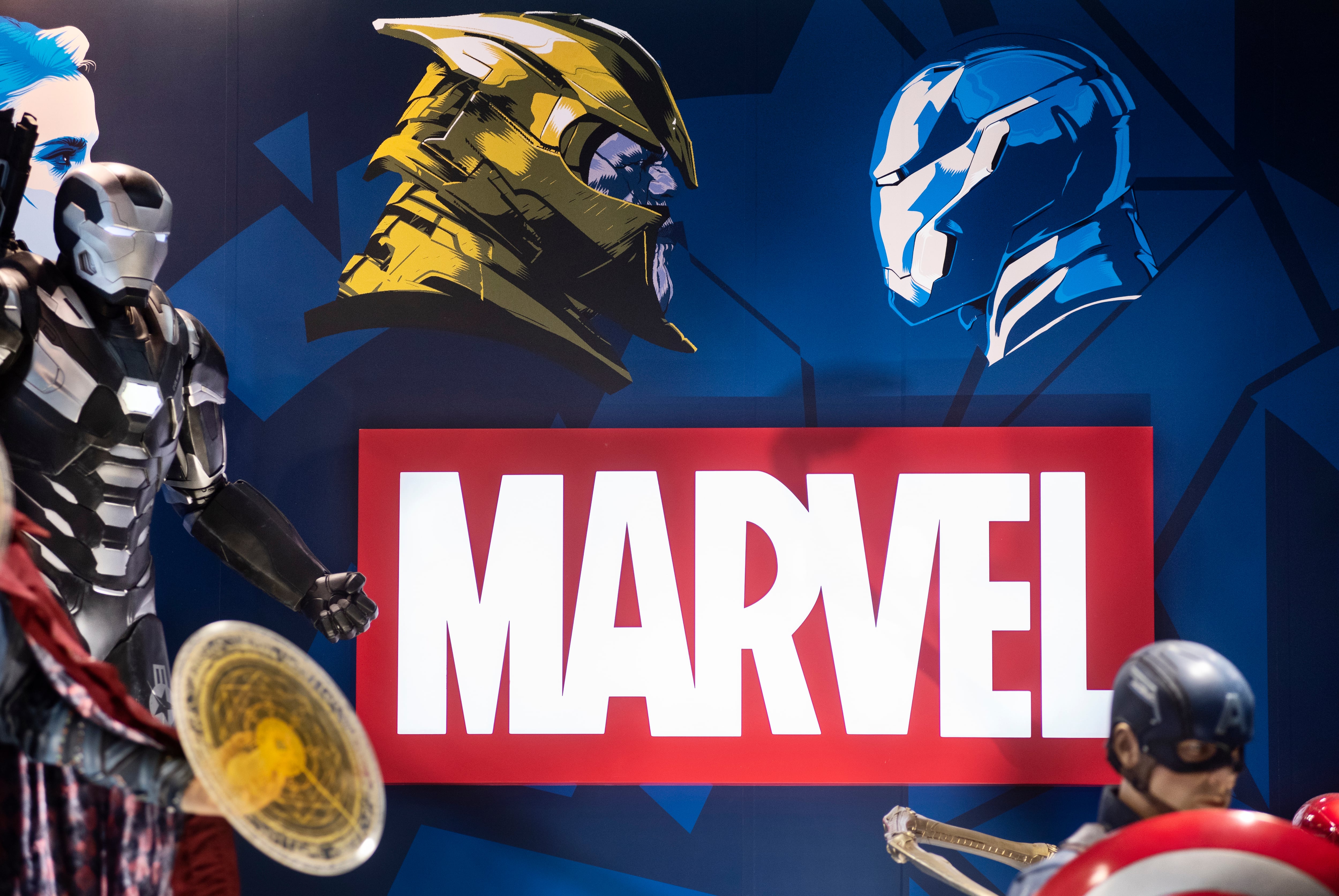 Imagen de archivo del logo de Marvel