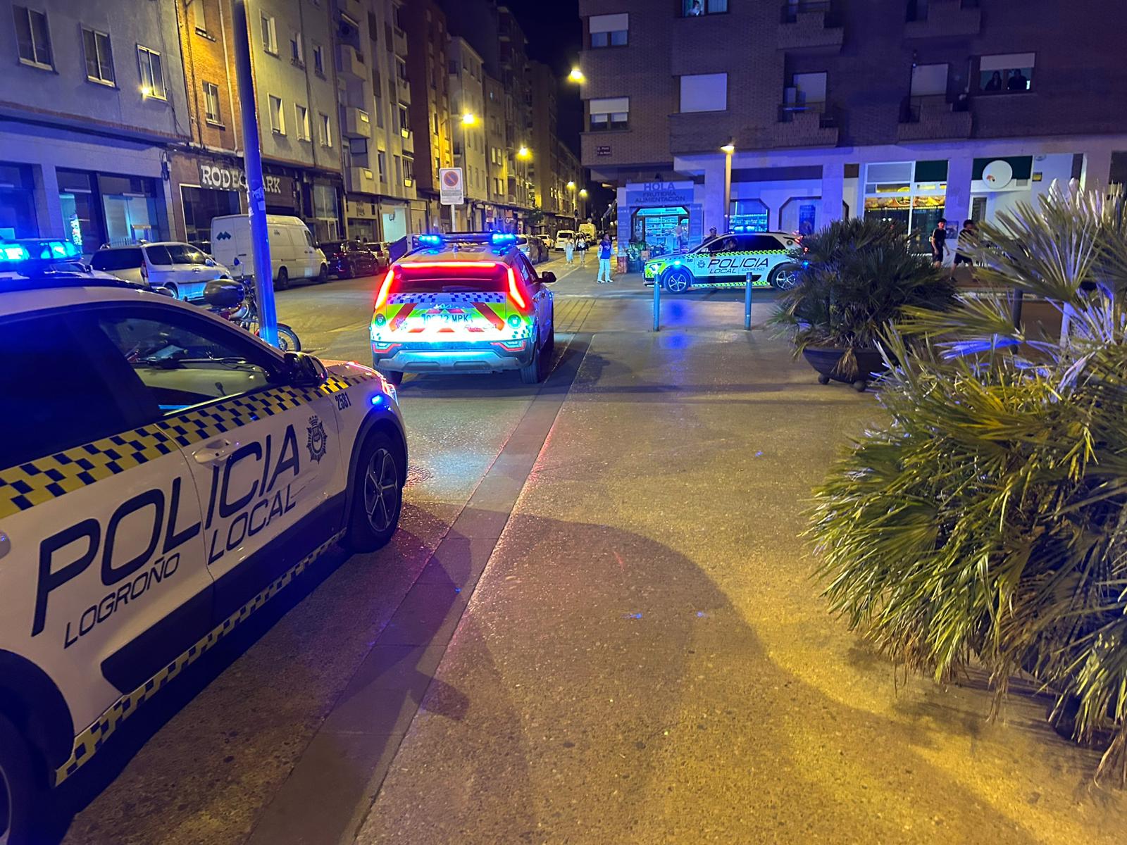 La Policía detiene a seis jóvenes por intentar agredir a otro grupo de jóvenes en Logroño