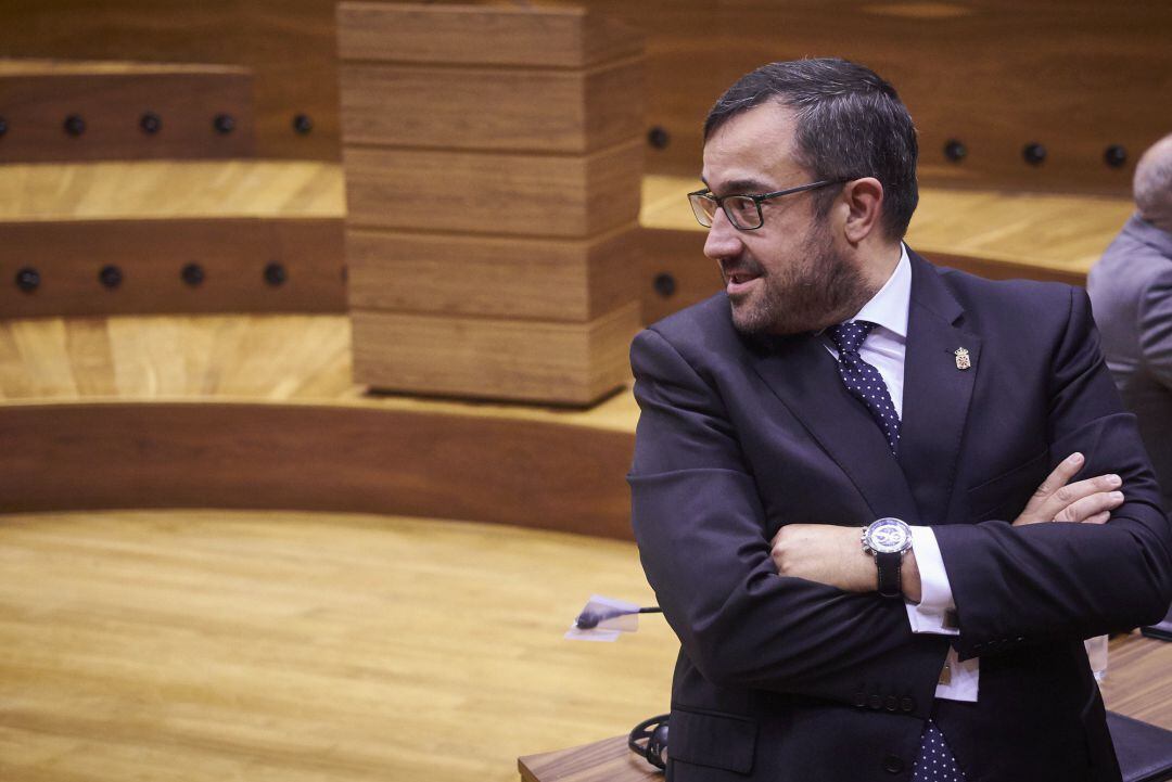 El Vicepresidente primero del Gobierno de Navarra, Javier Remírez