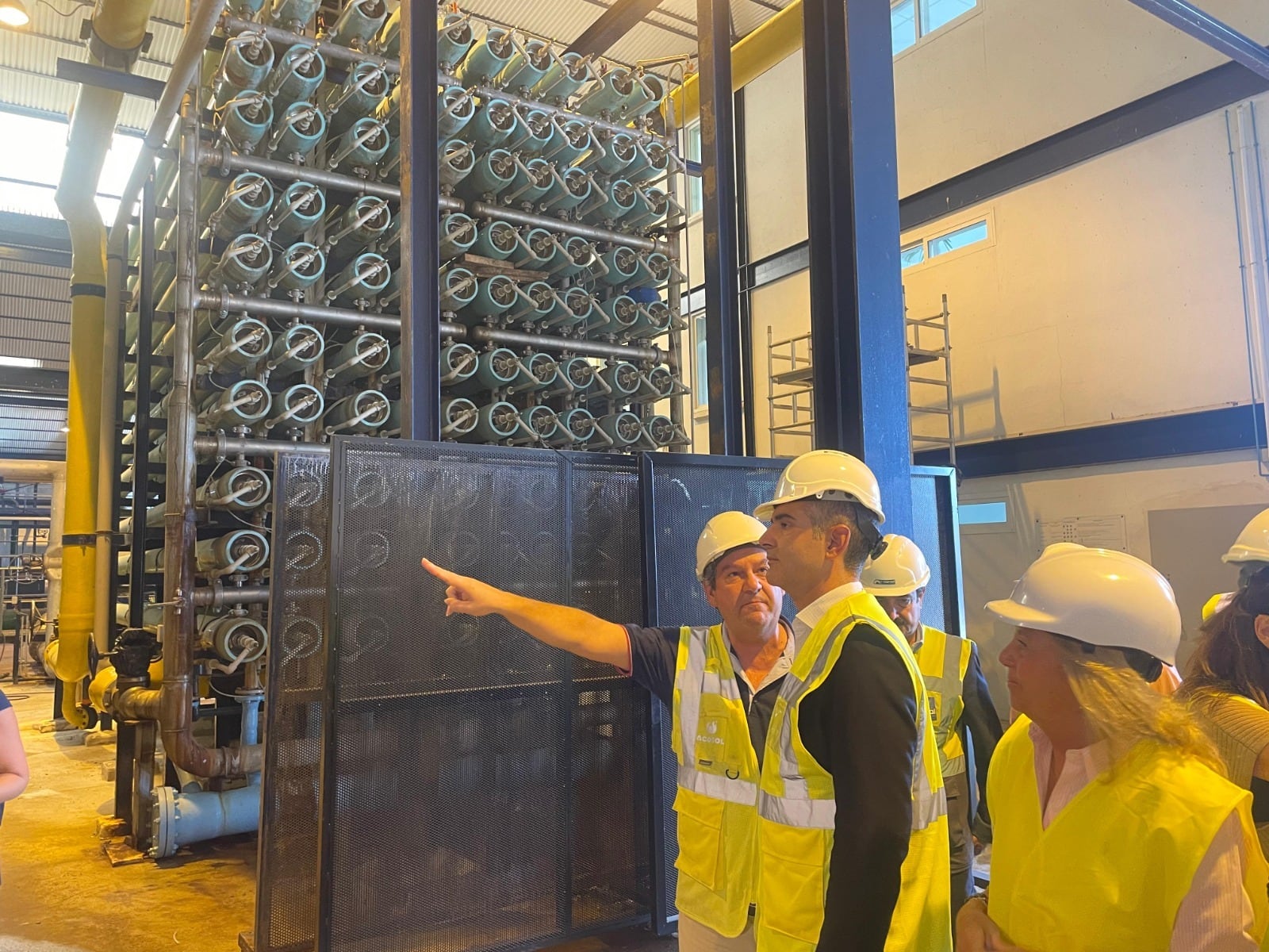 Momento de la visita