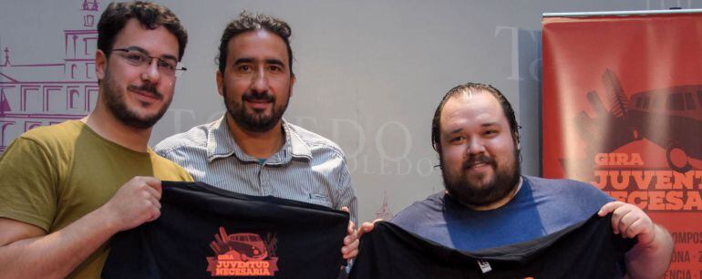 Los responsables del Consejo de la Juventud en la presentación del informe "Juventud necesaria"