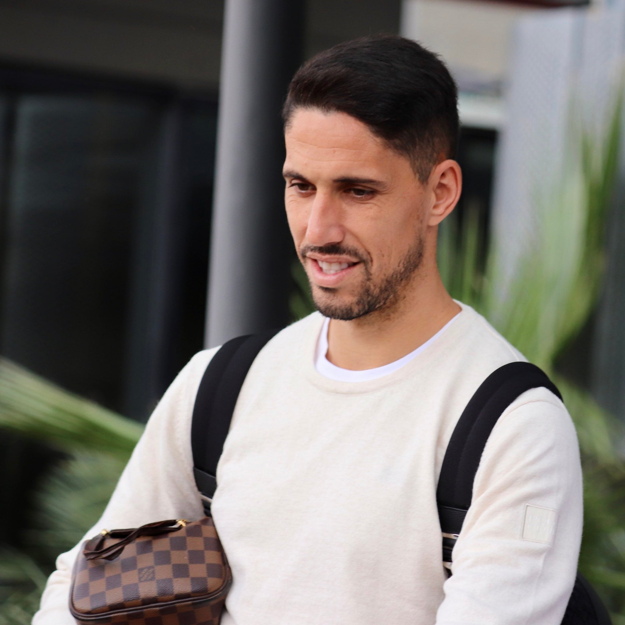 Fidel Chaves antes del viaje con el Elche a Barcelona para jugar contra el Espanyol