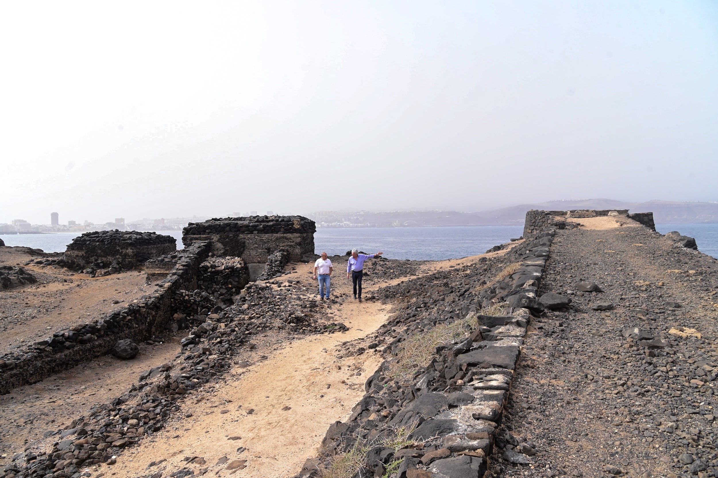 Bunker en la costa de Las Palmas de Gran Canaria