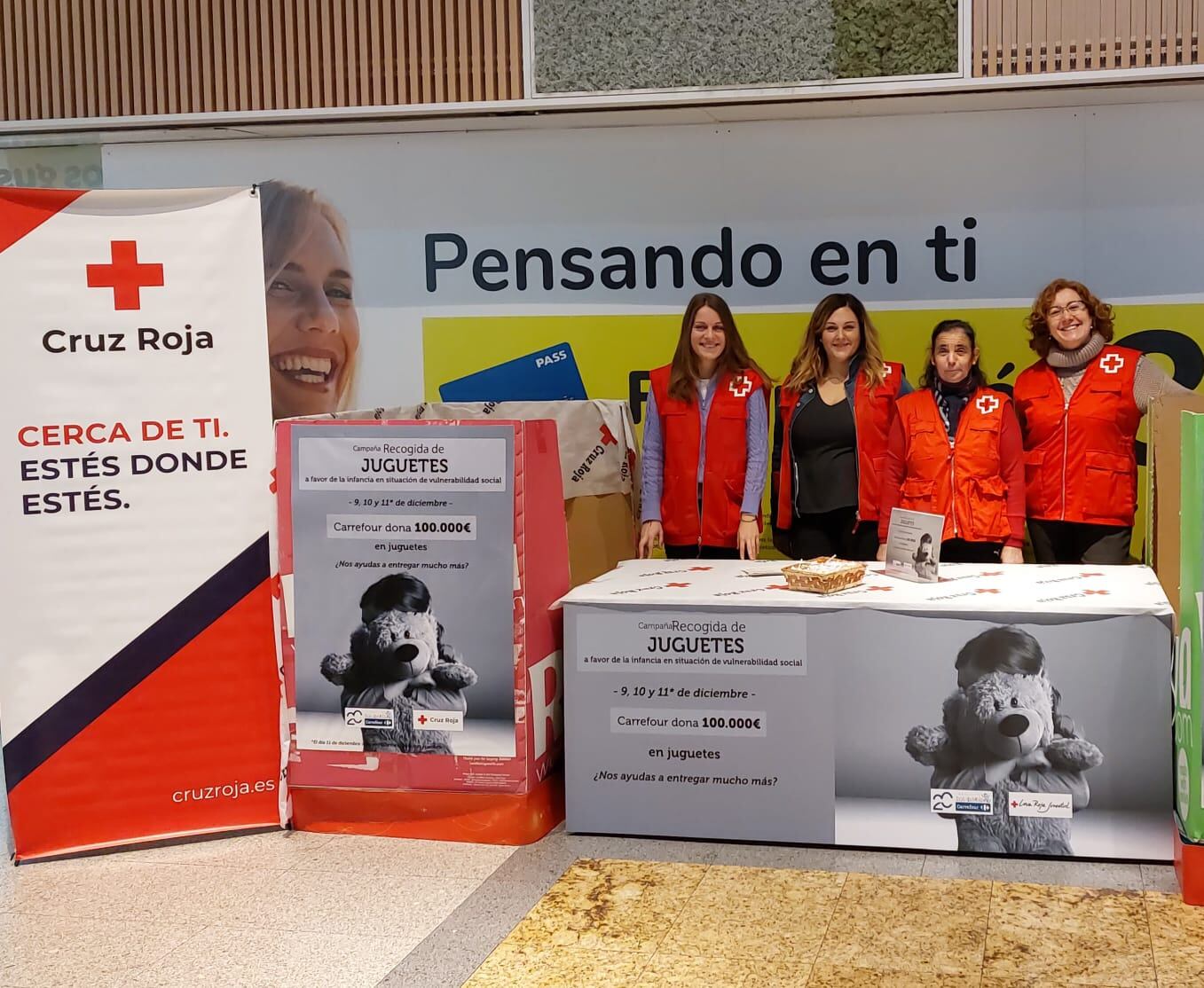 Fundación Solidaridad Carrefour y Cruz Roja promueven la campaña de donación de juguetes a favor de la infancia