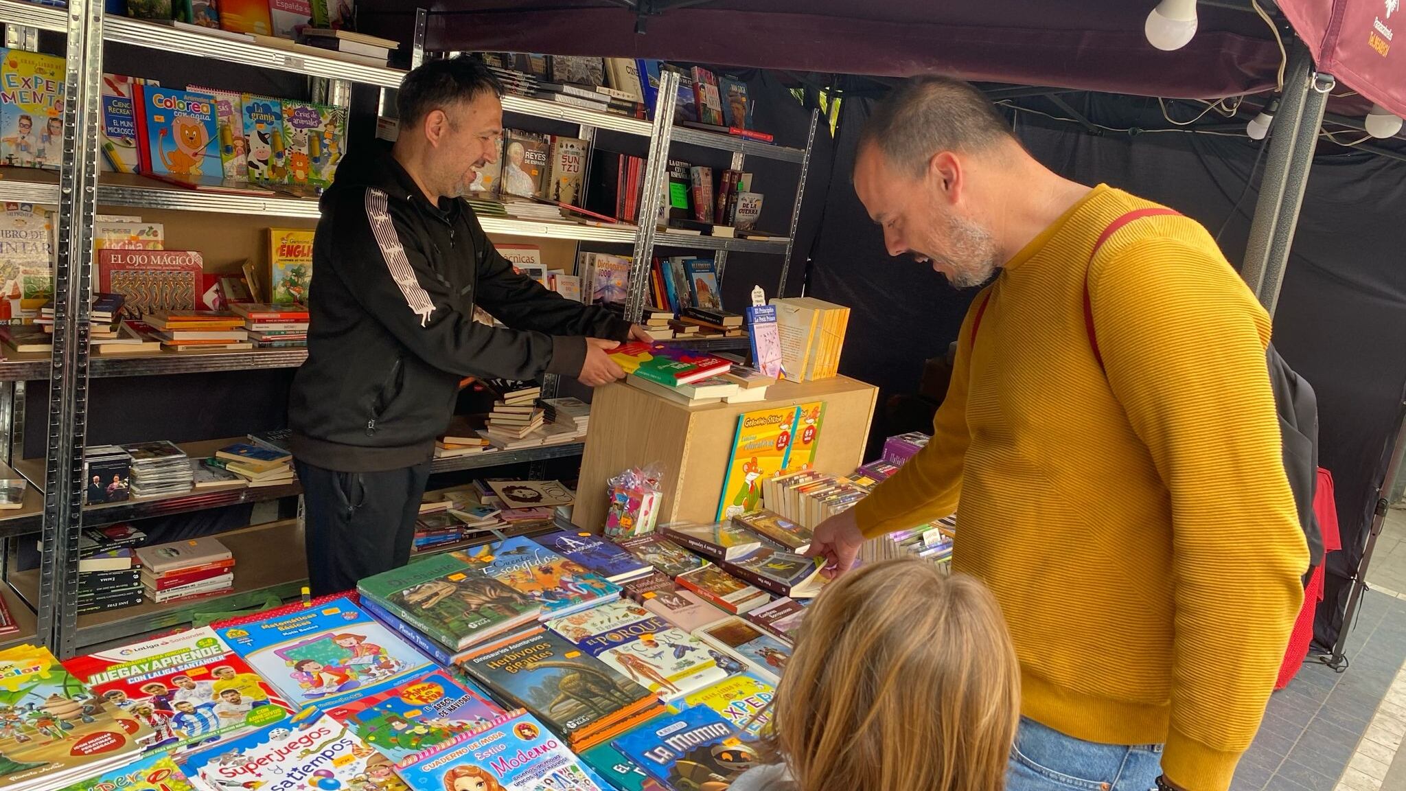 La Feria del libro de Elda se encuentra ubicada en la Plaza Sagasta