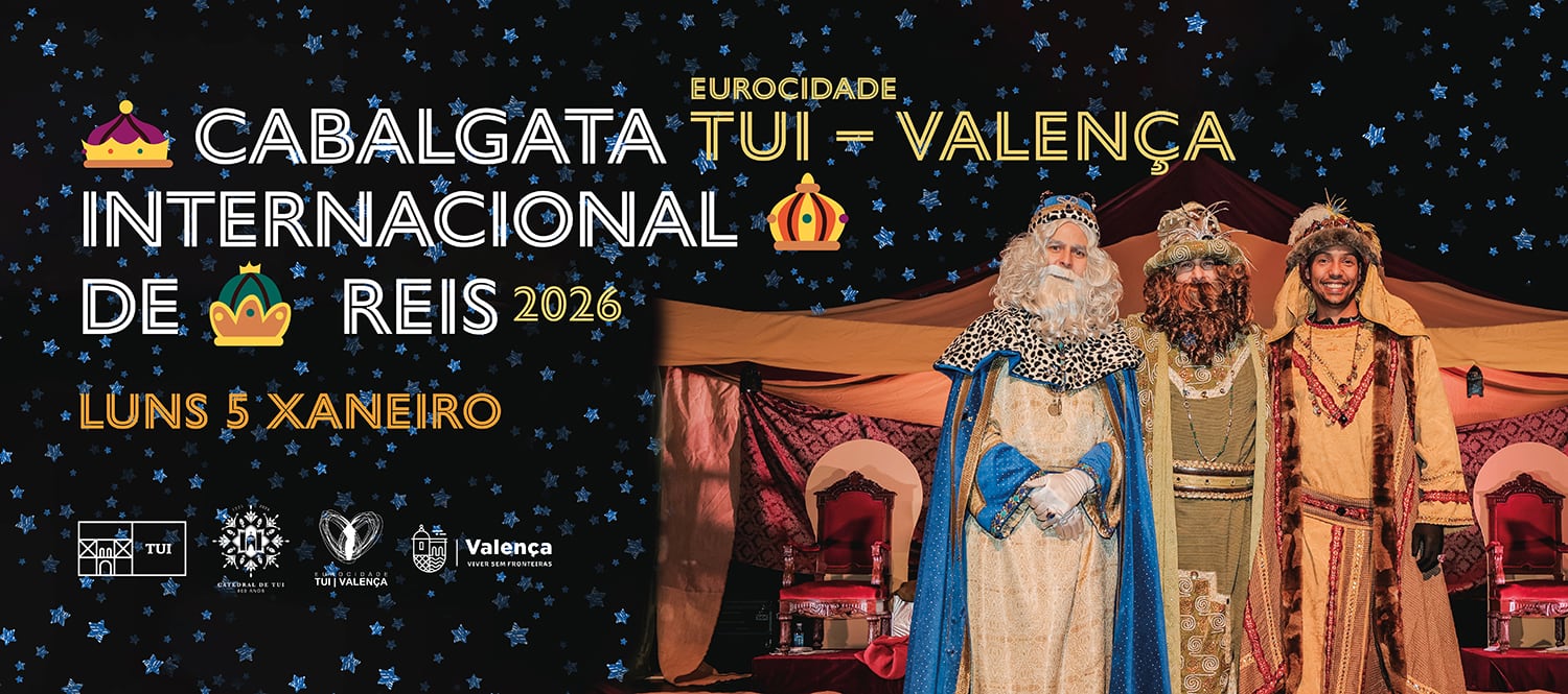 Cartel de la Cabalgata internacional de Tui - Valença en 2026