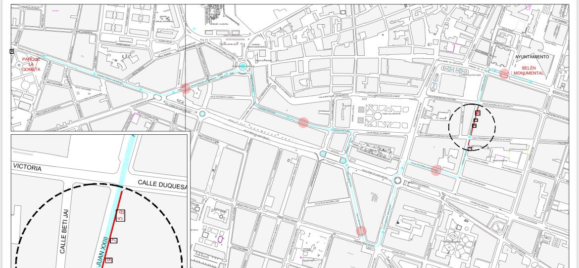 Recorrido de la Cabalgata de los Reyes Magos en Logroño 2025