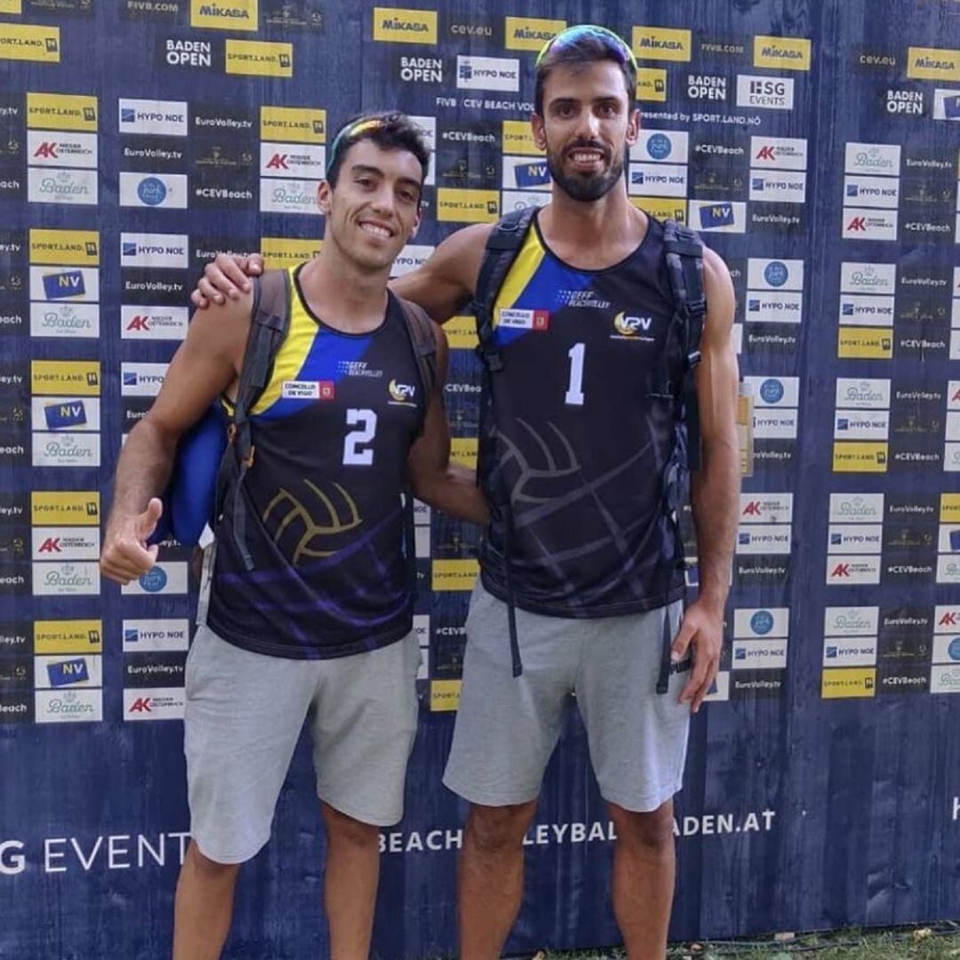 Robert Sanfelix Gil (I) y Dani Moreno Ferrer ya están en Baden (Austria)