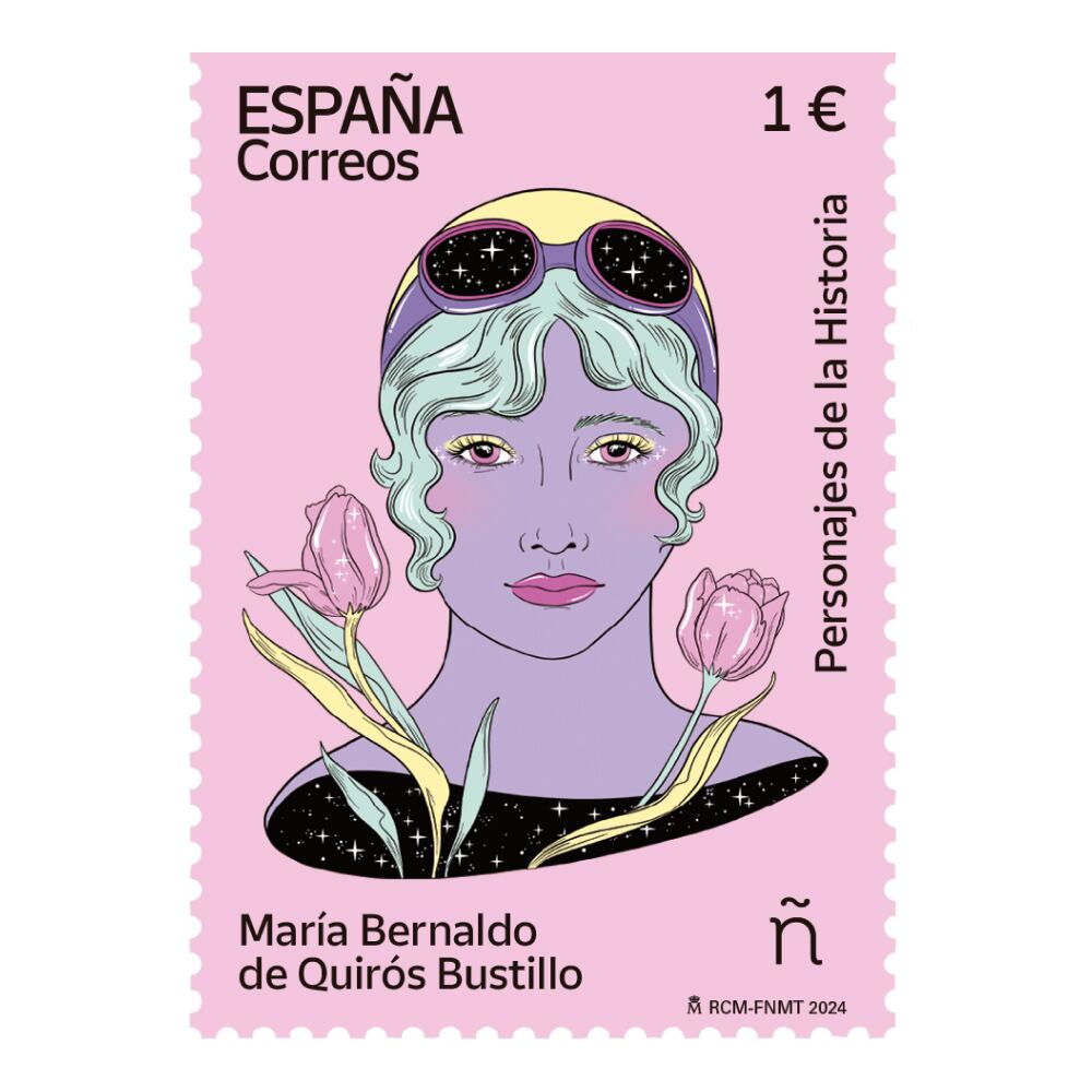 Sello de María Bernalda de Quirós