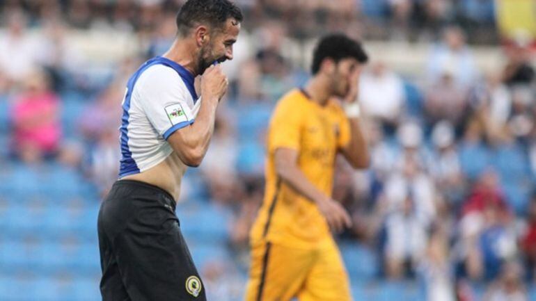 Paco Peña ante el Barça B - Imagen Hérculescf