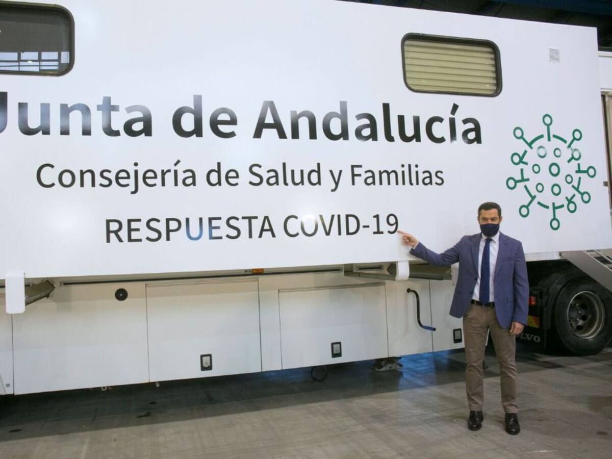 Moreno Bonilla da por doblegada la curva de la segunda ola en Andalucía