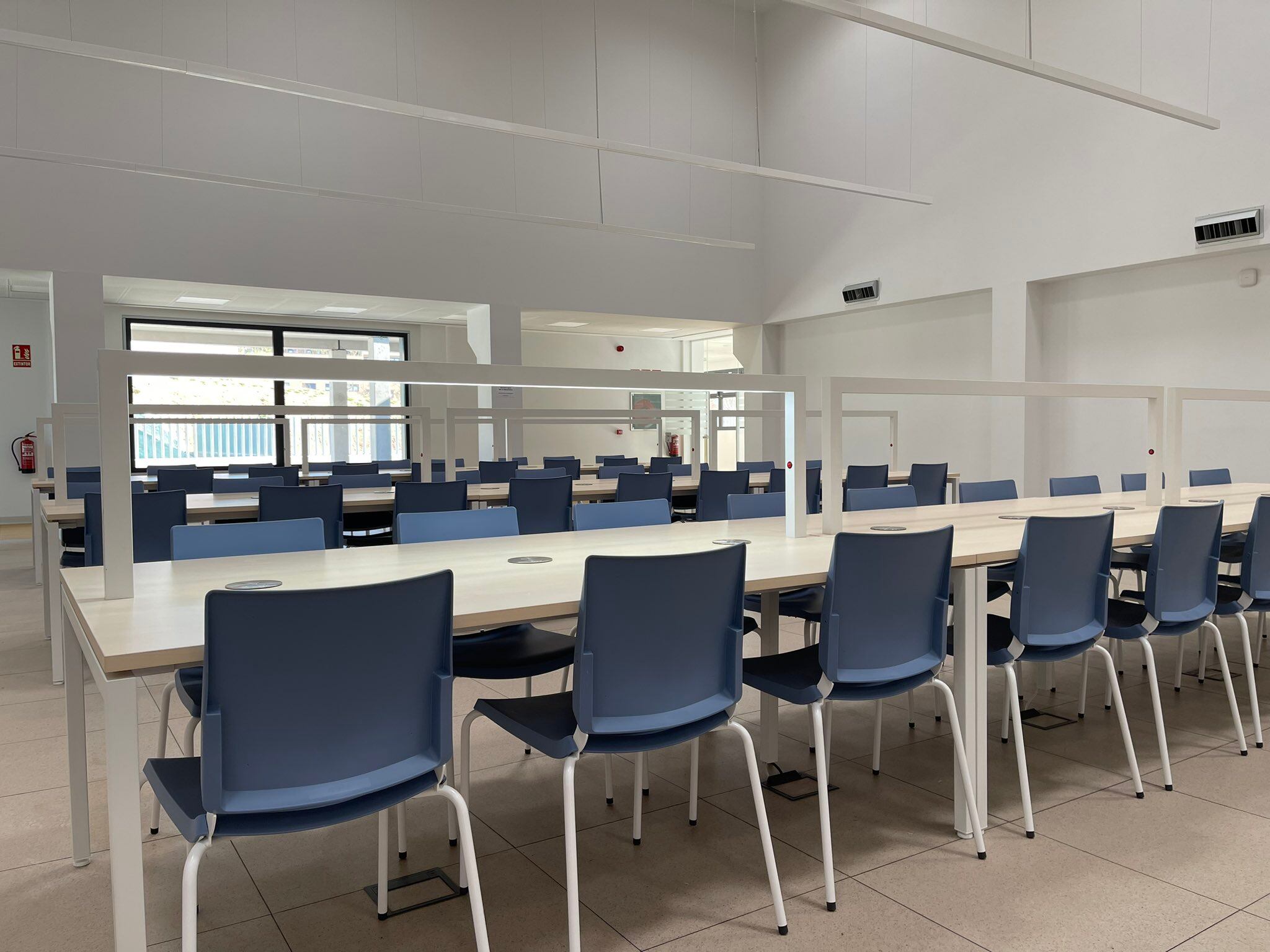 Sala de Estudio de la nueva Biblioteca Municipal de Paracuellos de Jarama