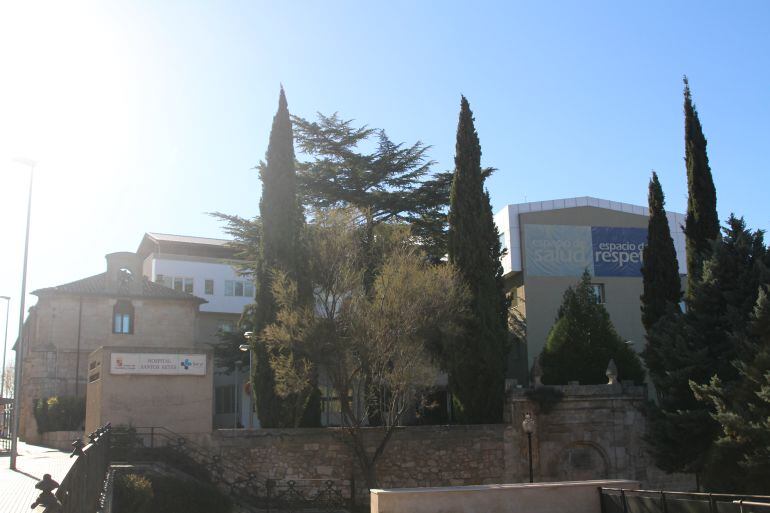 Vista del Hospital de los Santos Reyes de Aranda